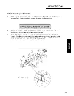 Preview for 59 page of Monark PRIME TR3000 Manual