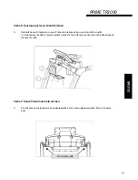 Preview for 61 page of Monark PRIME TR3000 Manual