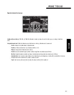 Preview for 63 page of Monark PRIME TR3000 Manual