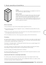 Preview for 9 page of MONDEX Klapi Installation And Operating Instructions Manual