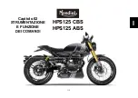 Preview for 115 page of Mondial Designs Limited HPS125 ABS Owner'S Manual