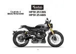 Preview for 160 page of Mondial Designs Limited HPS125 ABS Owner'S Manual