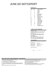 Preview for 9 page of Mondo LYPTASIT STAND DESK Assembly, Operating & Maintenance Instructions