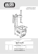 Предварительный просмотр 1 страницы Mondolfo Ferro Aquila AS 914 TI Operator'S Manual