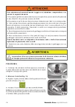 Preview for 70 page of Mondolfo Ferro AQUILA TORNADO Operator'S Manual