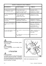 Предварительный просмотр 70 страницы Mondolfo Ferro TB 126 D Operator'S Manual