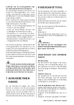 Preview for 124 page of Mondolfo Ferro TBE 156 PRO N Operator'S Manual