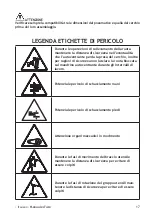 Preview for 17 page of Mondolfo Ferro TBE160 MATIC Operator'S Manual