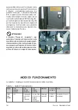 Preview for 34 page of Mondolfo Ferro TBE160 MATIC Operator'S Manual