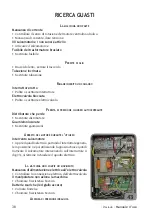 Preview for 38 page of Mondolfo Ferro TBE160 MATIC Operator'S Manual