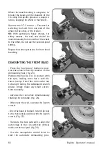 Preview for 82 page of Mondolfo Ferro TBE160 MATIC Operator'S Manual