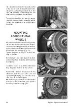 Preview for 84 page of Mondolfo Ferro TBE160 MATIC Operator'S Manual