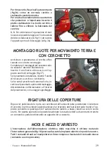 Preview for 29 page of Mondolfo Ferro TBE160 TERRA Operator'S Manual