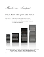 Предварительный просмотр 1 страницы Mondovino Anantgarde MVBC132DFS Instruction Manual