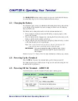 Preview for 21 page of Moneris Mobile 8100 Operating Manual