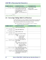 Preview for 34 page of Moneris transelect v2000 Operating Manual