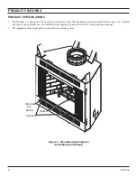 Предварительный просмотр 6 страницы Monessen Hearth 36" and 42" Wood Burning Fireplaces BWB400A Installation And Operating Instructions Manual