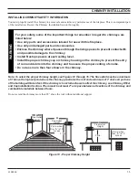 Предварительный просмотр 15 страницы Monessen Hearth 36" and 42" Wood Burning Fireplaces BWB400A Installation And Operating Instructions Manual