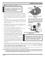 Предварительный просмотр 23 страницы Monessen Hearth 36" and 42" Wood Burning Fireplaces BWB400A Installation And Operating Instructions Manual