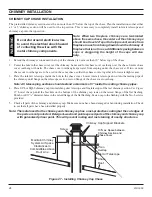 Предварительный просмотр 24 страницы Monessen Hearth 36" and 42" Wood Burning Fireplaces BWB400A Installation And Operating Instructions Manual