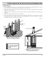 Предварительный просмотр 25 страницы Monessen Hearth 36" and 42" Wood Burning Fireplaces BWB400A Installation And Operating Instructions Manual