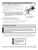 Предварительный просмотр 28 страницы Monessen Hearth 36" and 42" Wood Burning Fireplaces BWB400A Installation And Operating Instructions Manual