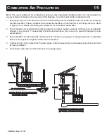 Preview for 16 page of Monessen Hearth 624BVBYNE Installation And Operation Manual