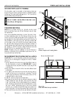 Предварительный просмотр 12 страницы Monessen Hearth AVFL Series Installation & Operating Instructions Manual