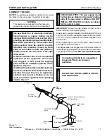 Предварительный просмотр 11 страницы Monessen Hearth AVFL42NTSC Installation & Operating Instructions Manual