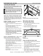 Предварительный просмотр 31 страницы Monessen Hearth AVFL42NTSC Installation & Operating Instructions Manual