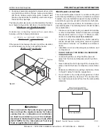 Предварительный просмотр 9 страницы Monessen Hearth AVFLST Series Installation & Operating Instructions Manual