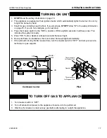 Preview for 17 page of Monessen Hearth AVFLST42NTSC Installation & Operating Instructions Manual