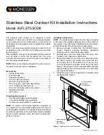 Предварительный просмотр 1 страницы Monessen Hearth AVFLSTSSODK Installation Instructions