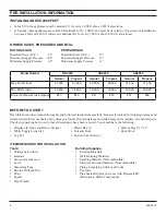 Preview for 6 page of Monessen Hearth B-VENT BBV400 Installation And Operating Instructions Manual