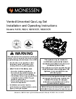 Предварительный просмотр 1 страницы Monessen Hearth BC18-R Installation And Operating Instructions Manual