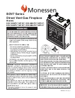 Monessen Hearth BDV300N/PSC7 Installation And Operation Instructions Manual предпросмотр