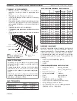 Preview for 5 page of Monessen Hearth BDV300N/PSC7 Installation And Operation Instructions Manual