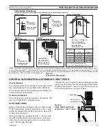 Предварительный просмотр 13 страницы Monessen Hearth BLDV300N/PSC7 Installation And Operating Instructions Manual