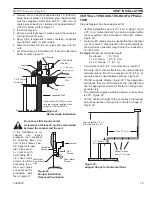 Предварительный просмотр 19 страницы Monessen Hearth BLDV300N/PSC7 Installation And Operating Instructions Manual