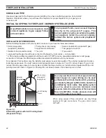 Предварительный просмотр 22 страницы Monessen Hearth BLDV300N/PSC7 Installation And Operating Instructions Manual