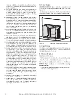 Preview for 8 page of Monessen Hearth BUF32-H Owner'S Manual