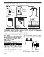 Preview for 15 page of Monessen Hearth CDV7 Installation And Operating Instructions Manual