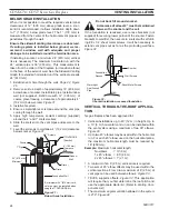 Preview for 24 page of Monessen Hearth CDV7 Installation And Operating Instructions Manual