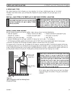 Preview for 27 page of Monessen Hearth CDV7 Installation And Operating Instructions Manual