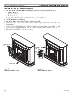 Предварительный просмотр 14 страницы Monessen Hearth CFX24 Installation And Operating Instructions Manual