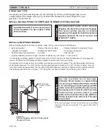 Предварительный просмотр 15 страницы Monessen Hearth CFX24 Installation And Operating Instructions Manual