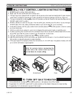 Предварительный просмотр 25 страницы Monessen Hearth CFX24 Installation And Operating Instructions Manual