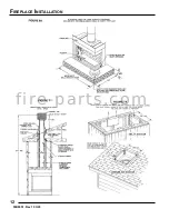 Preview for 12 page of Monessen Hearth Corner Fireplace 624WBCL Installation, Operation And Maintenance Manual For Residential Installation