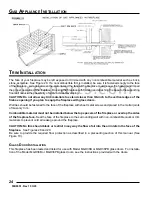 Preview for 24 page of Monessen Hearth Corner Fireplace 624WBCL Installation, Operation And Maintenance Manual For Residential Installation