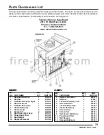 Preview for 31 page of Monessen Hearth Corner Fireplace 624WBCL Installation, Operation And Maintenance Manual For Residential Installation